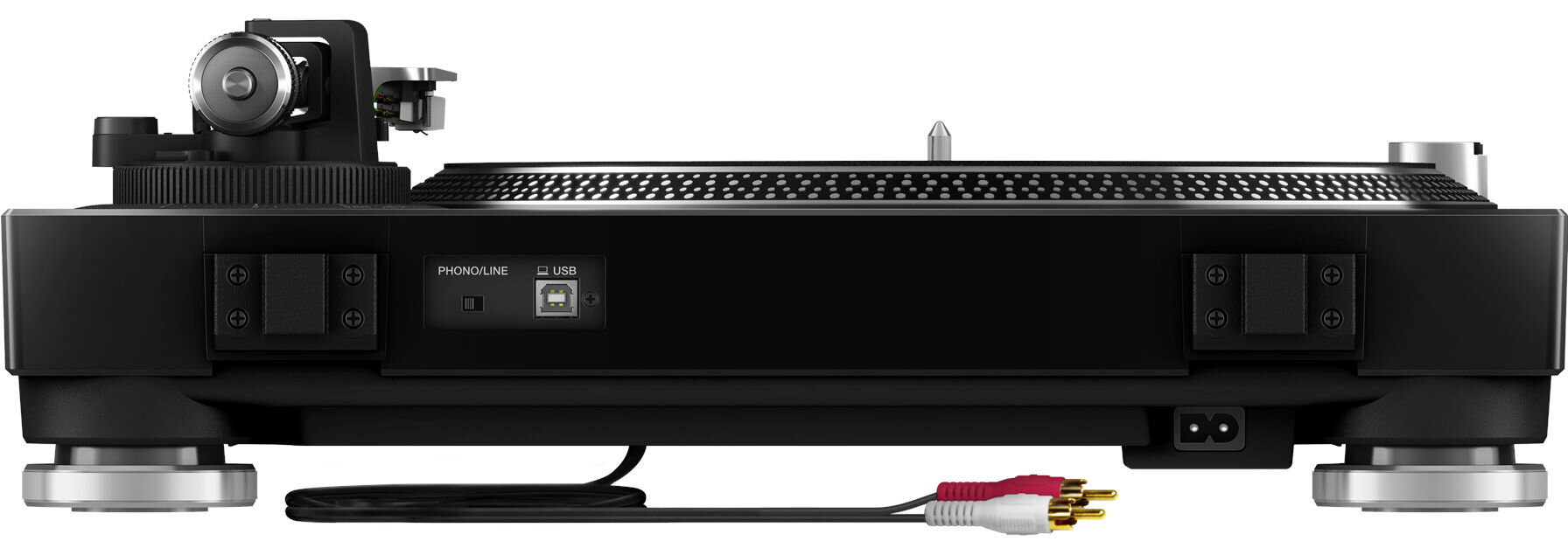 PIONEER Dj PLX-500-K Turntable Black rekordbox USB вихід