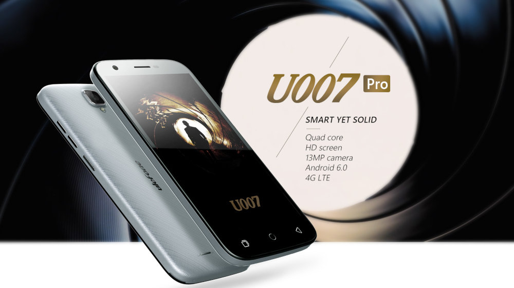 Smartfon ULEFONE U007 Pro Czarny - Ogólny Wygląd