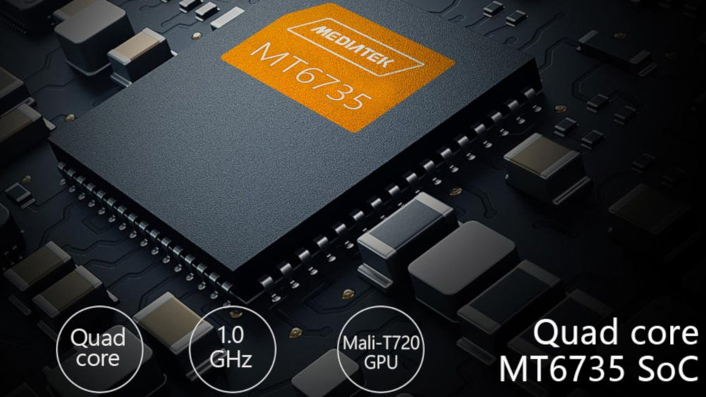 Smartfon ULEFONE U007 Pro Czarny - Procesor