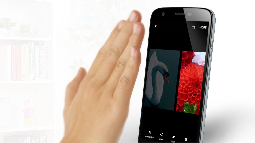 Smartfon ULEFONE U007 Pro Czarny - Gesty
