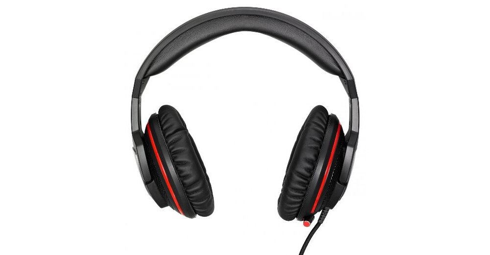 Słuchawki ASUS Orion mikrofon kabel dźwięk muzyka basy tony zakres przetwornik 