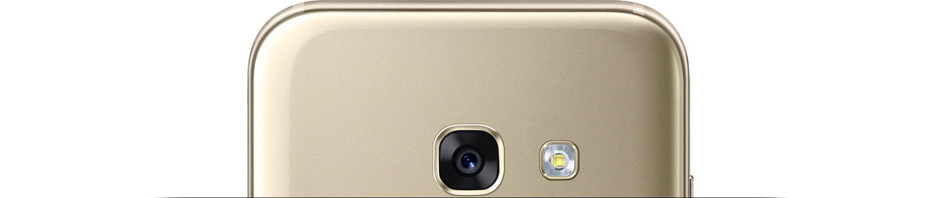 Samsung Galaxy A3 Gold Back Aparat