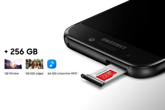 Samsung Łatwo powiększysz pamięć. Więcej miejsca na wspomnienia