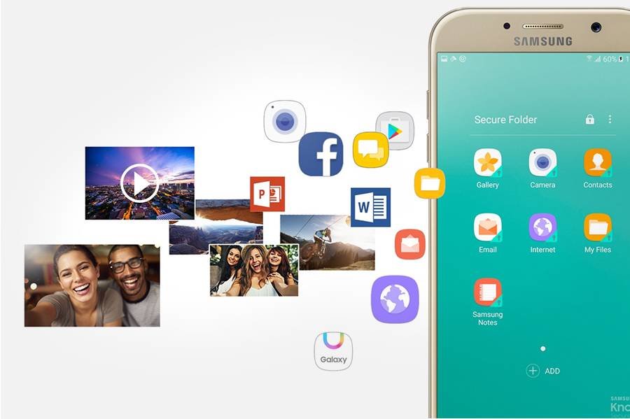 Samsung Bezpieczny folder. Całkowicie prywatna przestrzeń Samsung Bezpieczny folder. Całkowicie prywatna przestrzeń