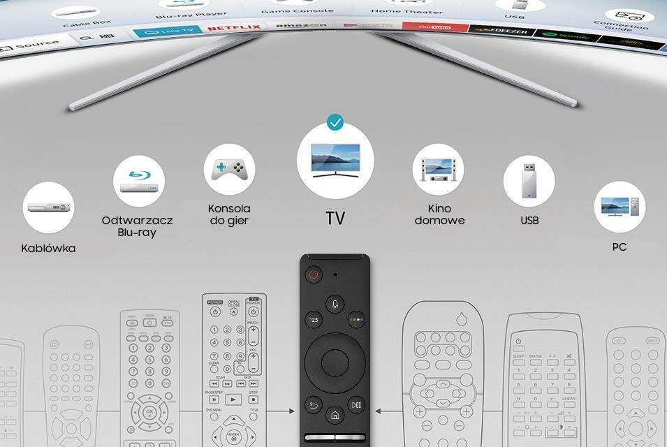 Samsung Jeden pilot do większości urządzeń. Smart Control