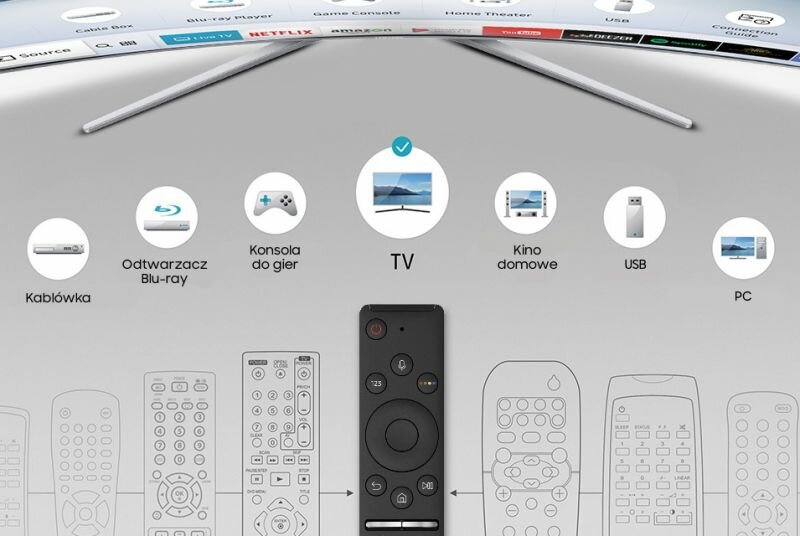 Samsung Jeden pilot do większości urządzeń. Smart Control