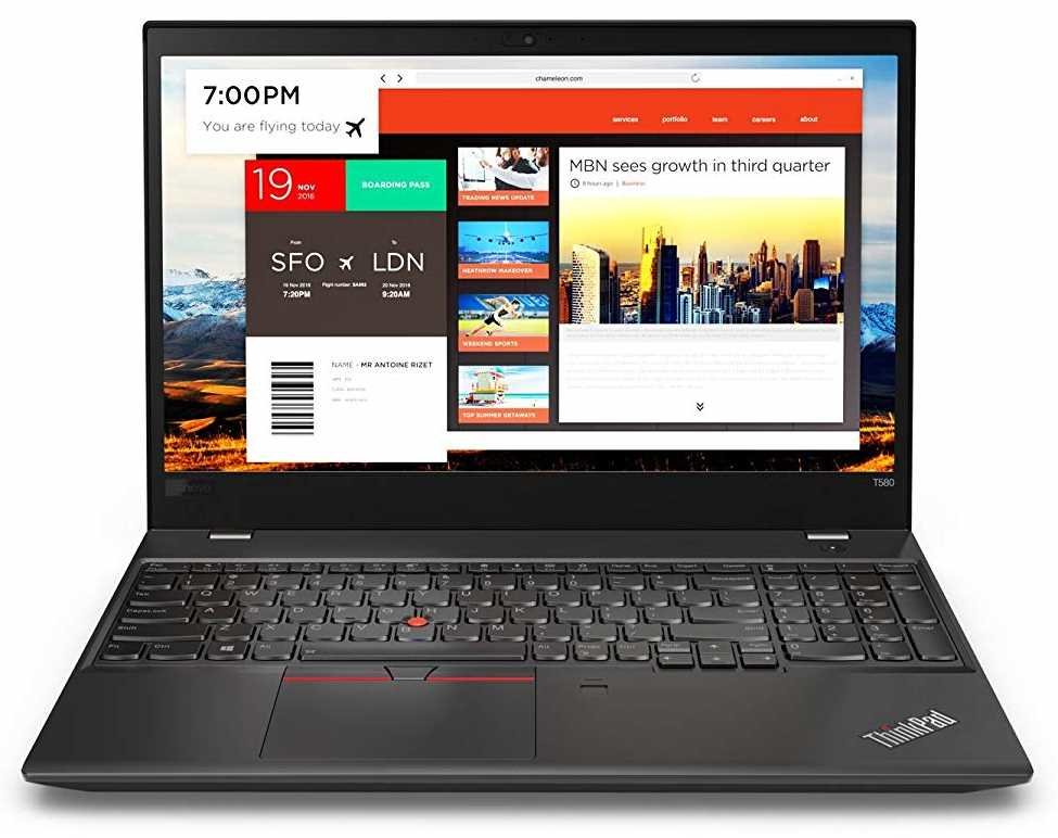 Laptop Biznesowy LENOVO ThinkPad T580 - Procesor