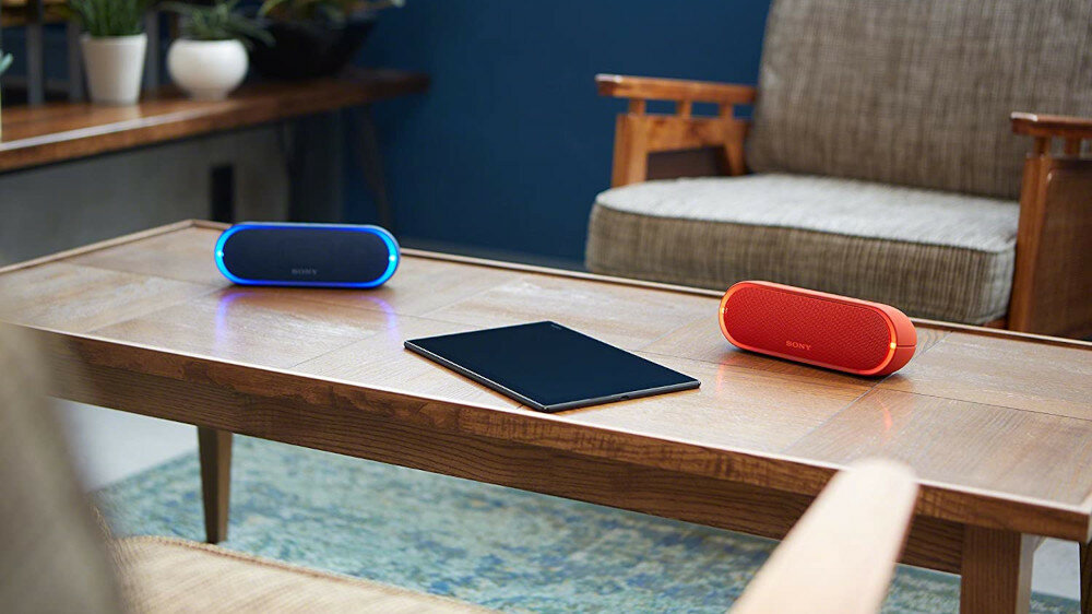 Głośnik mobilny SONY SRS-XB20  - dźwięk stereo