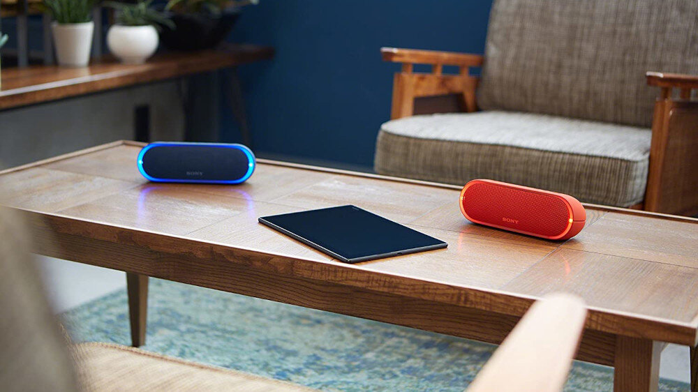 Głośnik mobilny SONY SRS-XB20  - dźwięk stereo