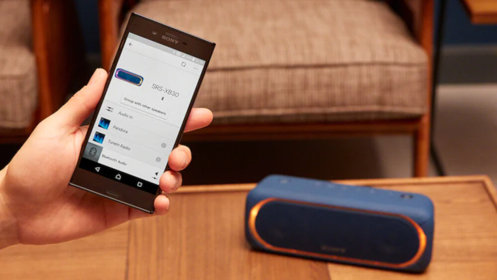 Głośnik Mobilny Sony SRS XB30 - Aplikacja