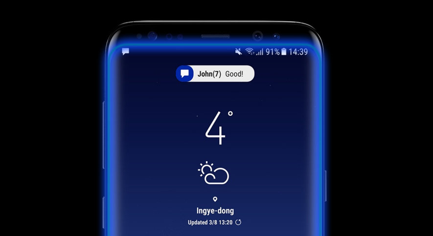 Samsung Dyskretne powiadomienia Samsung Dyskretne powiadomienia