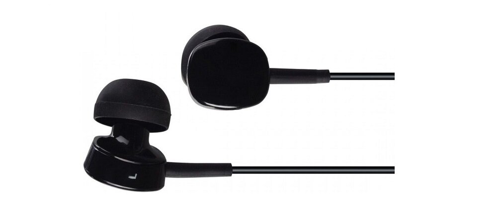 Słuchawki dokanałowe THOMSON EAR3056 Czarny widok słuchawki