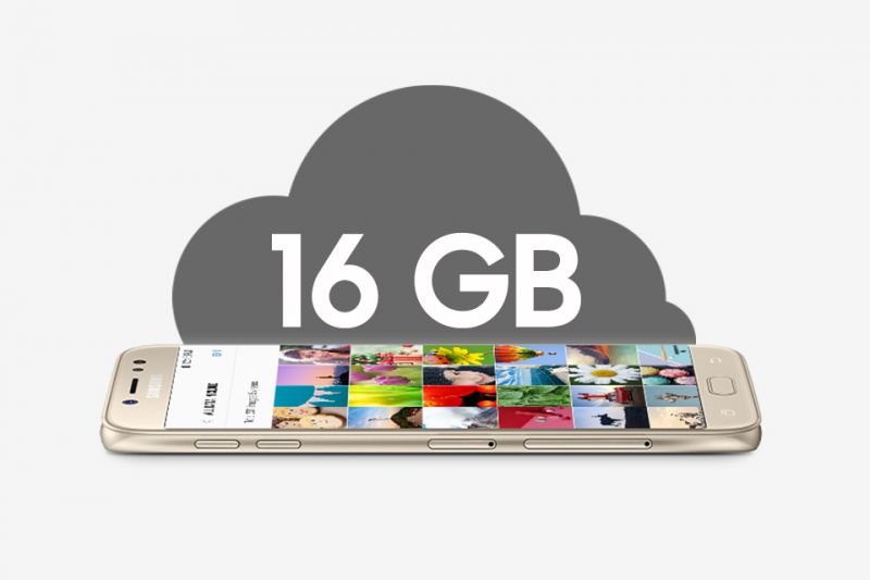 Samsung Duża pojemność pamięci wewnętrznej smartfona (16 GB). Łatwo rozszerzysz aż o 256 GB Samsung Duża pojemność pamięci wewnętrznej smartfona (16 GB). Łatwo rozszerzysz aż o 256 GB