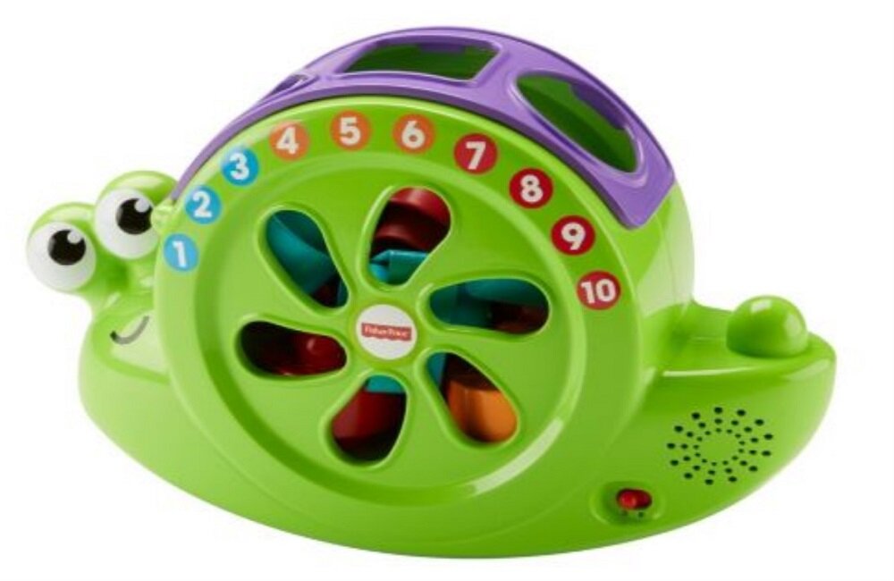Zabawka FISHER PRICE Śpiewający Ślimak Sorter Kształtów FRC19 Nauka poprzez zabawę Wesoła zabawa