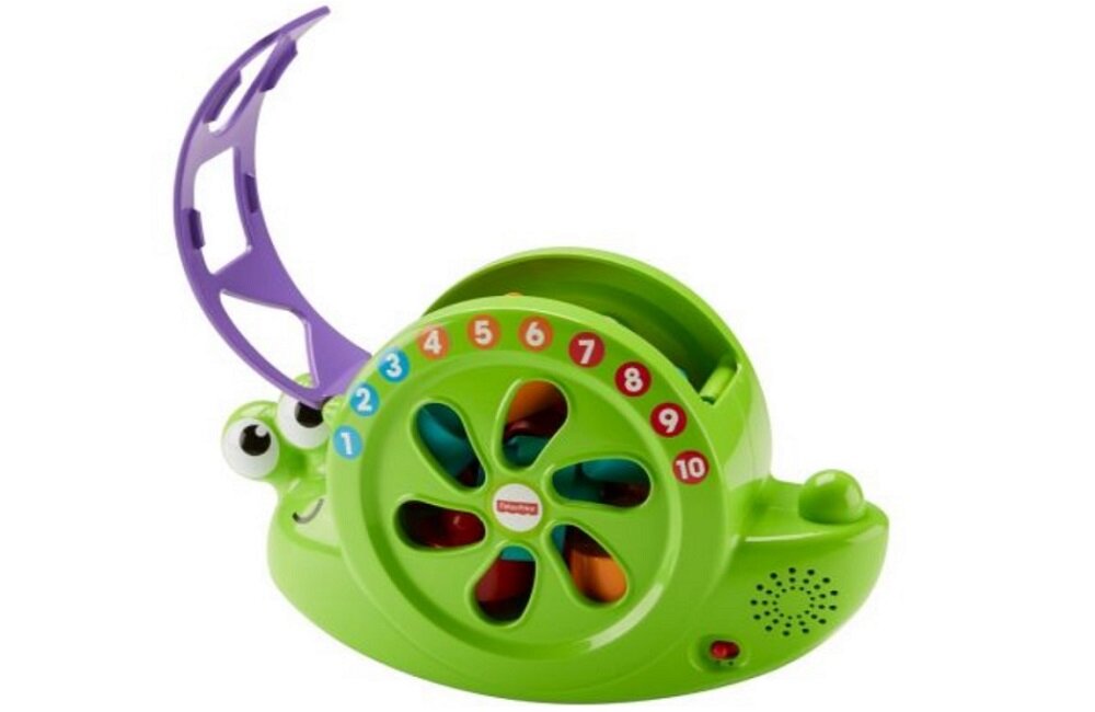 Zabawka FISHER PRICE Śpiewający Ślimak Sorter Kształtów FRC19 Ćwiczenie koordynacji i zręczności