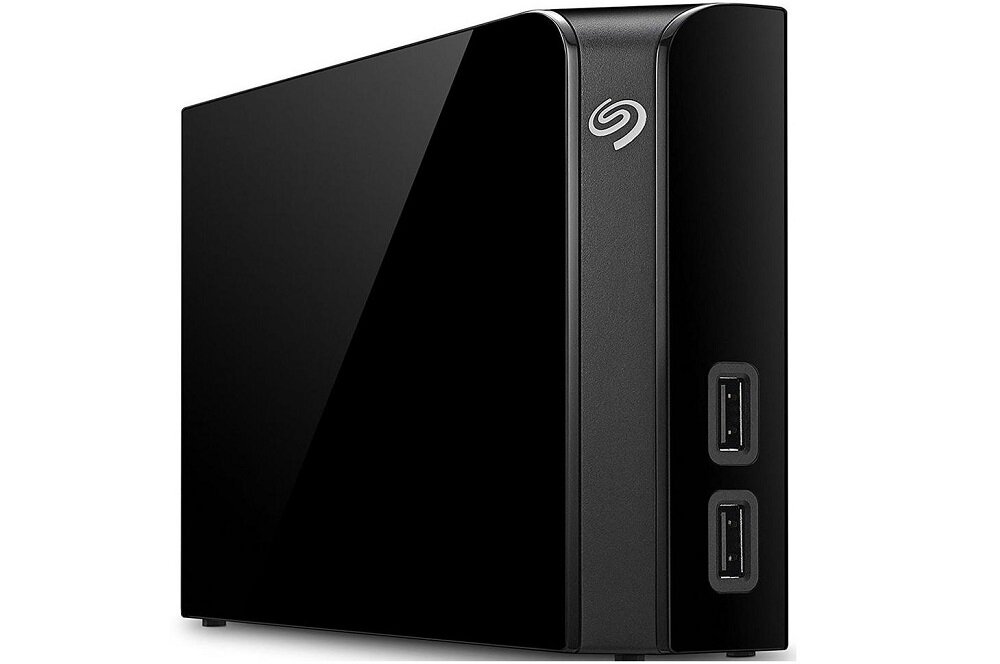 Dysk SEAGATE Backup Plus Hub 10TB HDD - wygląd ogólny urządzenie o dużej pojemności dysk zewnętrzny kopie zapasowe