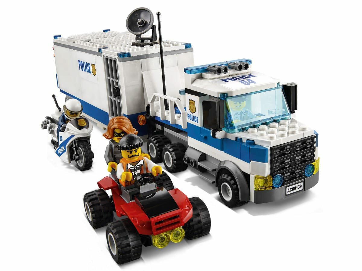 LEGO City Mobilne centrum dowodzenia 60139 zestaw laczenie