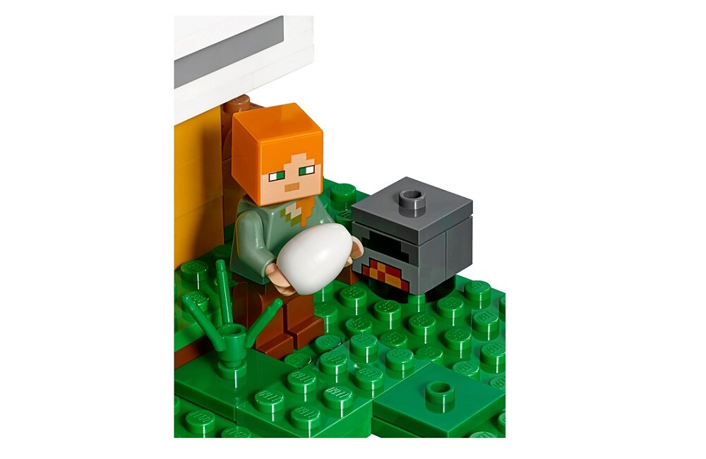 LEGO Minecraft Kurnik 21140 klocki kreatywna zabawa dodatkowe elementy