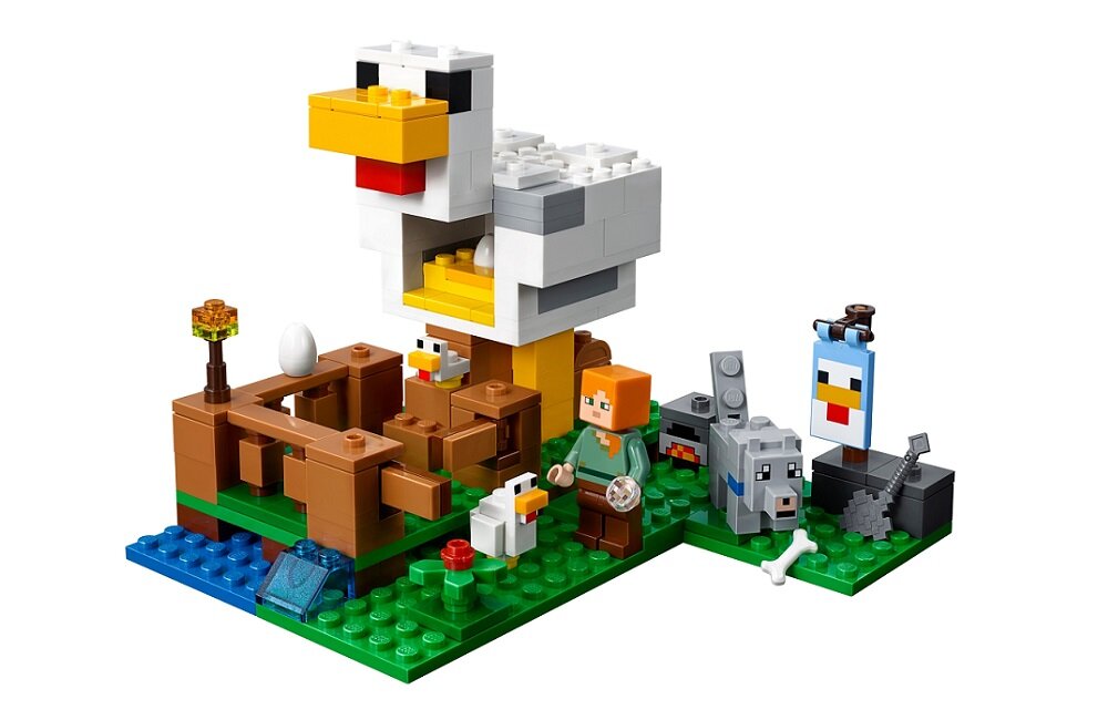 LEGO Minecraft Kurnik 21140 klocki kreatywna zabawa
