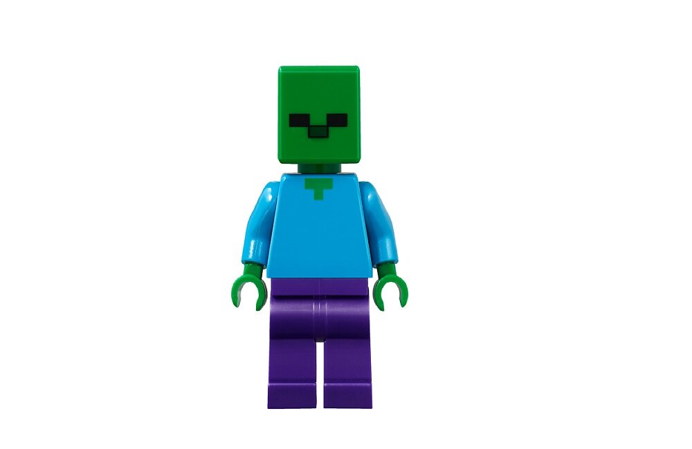 LEGO Minecraft Jaskinia zombie 21141 kreatywna zabawa prawidłowy rozwój merytoryczny dziecka klocki figurki minifigurki wymiary