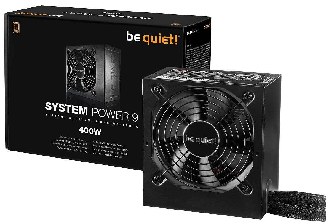 Zasilacz BE QUIET! System Power 9 400W - Zasilacz ATX