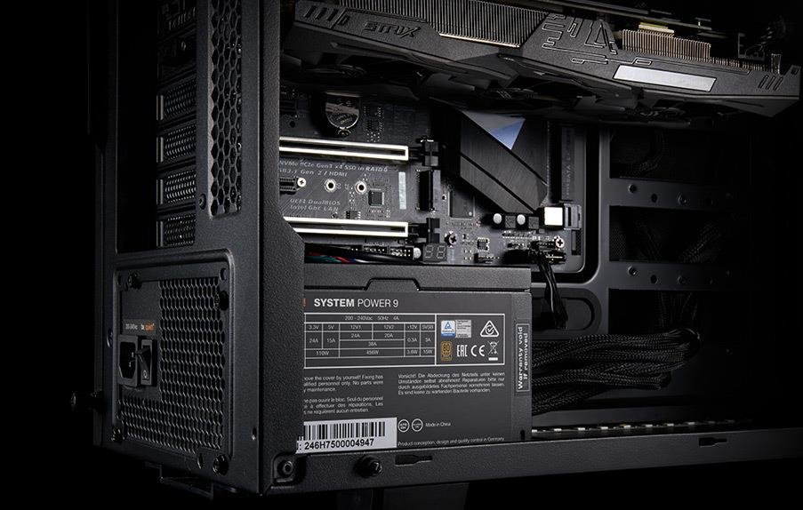 Zasilacz BE QUIET! System Power 9 400W - niezawodność