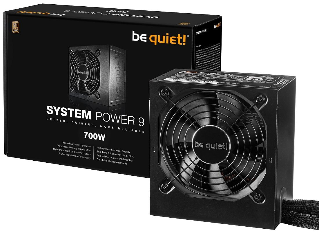 Zasilacz BE QUIET! System Power 9 700W  - Zasilacz ATX 
