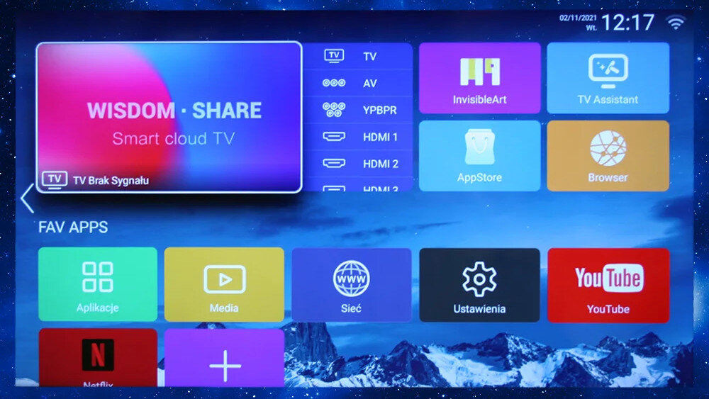 Telewizor MANTA LUA58 - smart tv