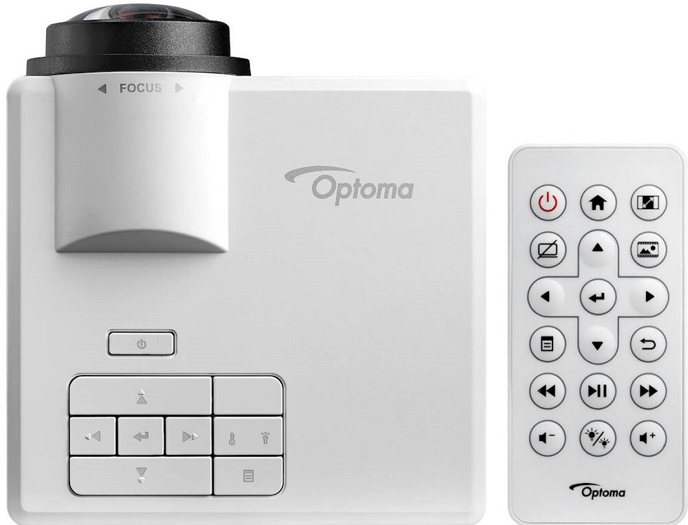 Projektor OPTOMA ML1050ST - wygodne przyciski