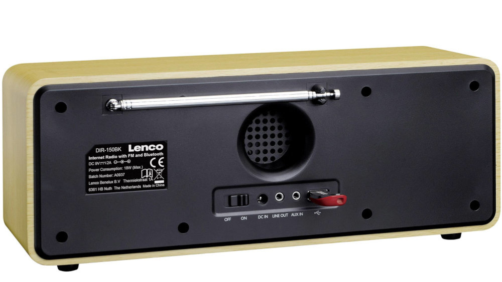 Radio Internetowe LENCO DIR-150 Drewny - Sterowanie