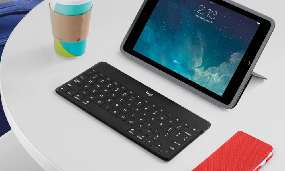 Klawiatura LOGITECH Keys To Go Czarny Apple Bluetooth iOS