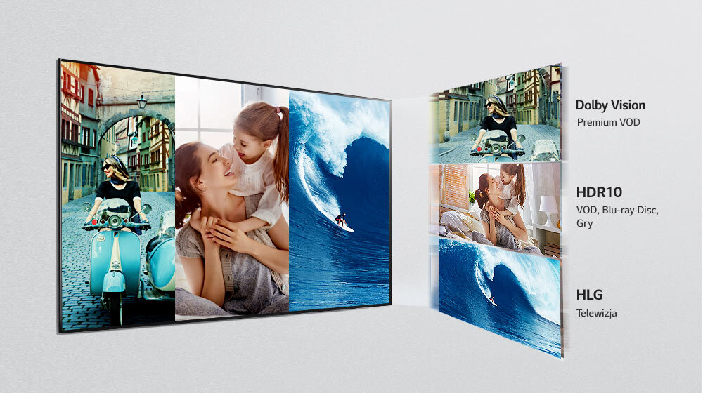 Telewizor LG UJ635V  - dolby