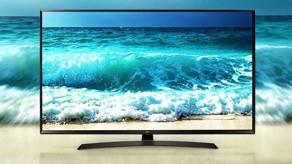 Telewizor LG UJ634V - dźwięk