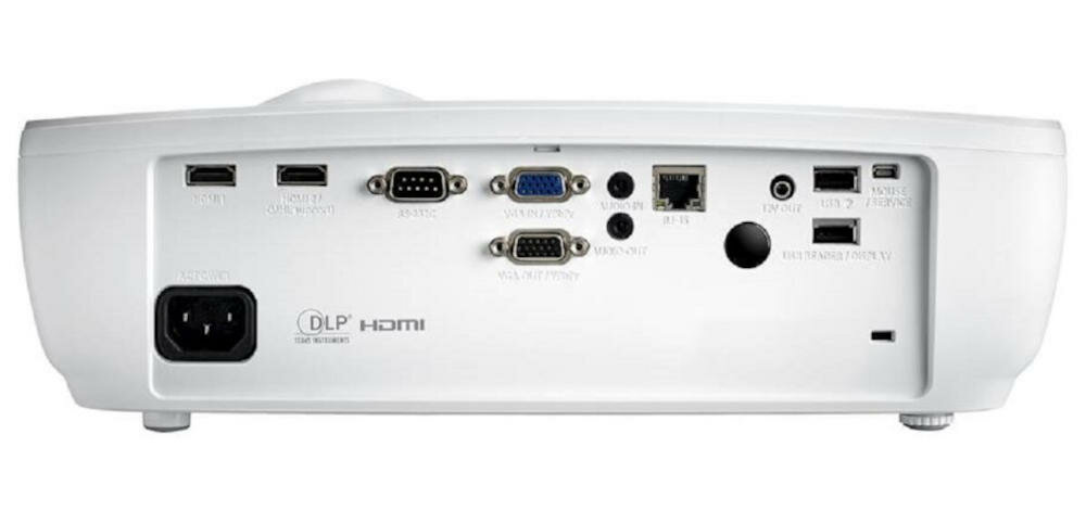 OPTOMA-W461 projektor podłączenie głośnik usb