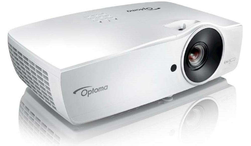 OPTOMA-W461 projektor urządzenie pilot baterie kabel instrukcja karta gwarancyjna