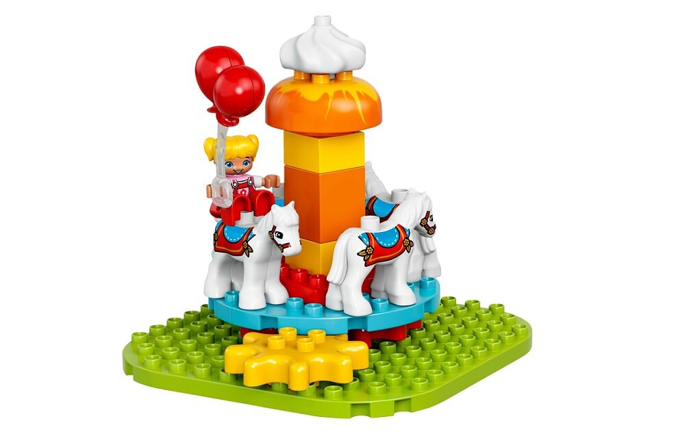 LEGO Duplo Duże wesołe miasteczko 10840 kreatywna zabawa prawidłowy rozwój merytoryczny dziecka klocki figurki minifigurki bez zasilania klasyczna zabawa wysoka jakość lego wielogodzinna zabawa 