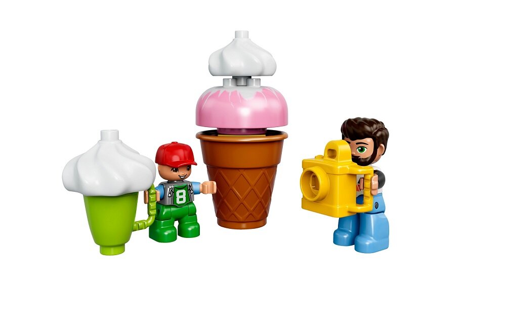 LEGO Duplo Duże wesołe miasteczko 10840 kreatywna zabawa prawidłowy rozwój merytoryczny dziecka klocki figurki minifigurki bez zasilania klasyczna zabawa wysoka jakość lego wielogodzinna zabawa 