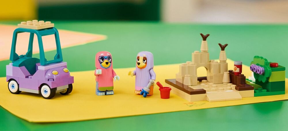LEGO 11216 Bluey Babunie z Bingo i Bluey budowanie klocków odgrywanie scen kreatywna rozrywka