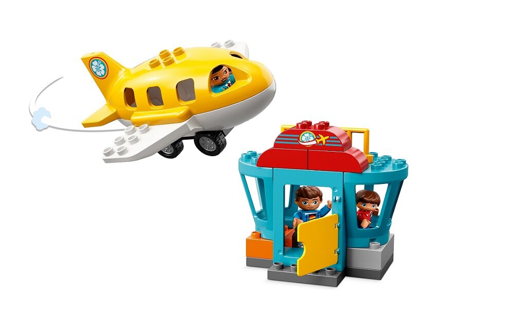 LEGO Duplo Lotnisko 10871 kreatywna zabawa prawidłowy rozwój merytoryczny dziecka klocki figurki samolot wymiary