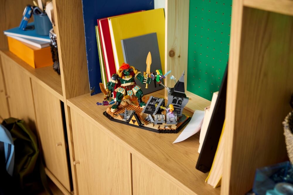 LEGO 77093 The Legend of Zelda Ocarina of Time – The Final Battle kolekcjonerski model ruin zamku Ganona dla dorosłych