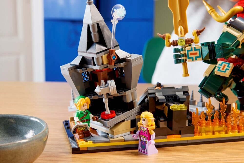LEGO 77093 The Legend of Zelda Ocarina of Time – The Final Battle Link Zelda Ganondorf Ganon Navi akcesoria