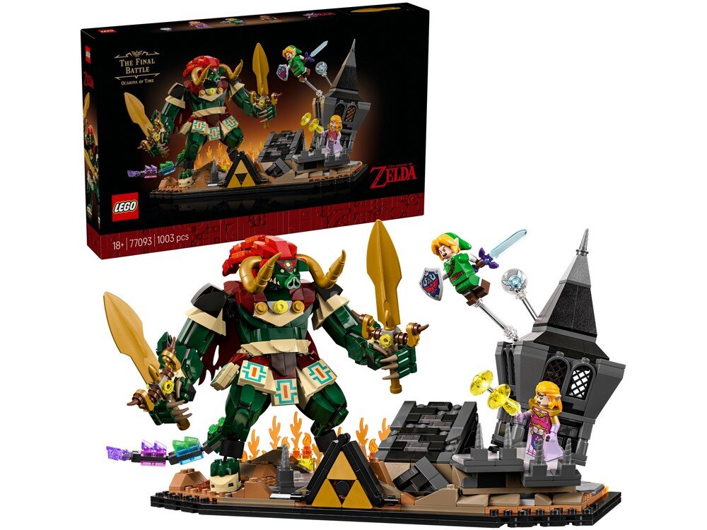 LEGO 77093 The Legend of Zelda Ocarina of Time – The Final Battle Zestaw