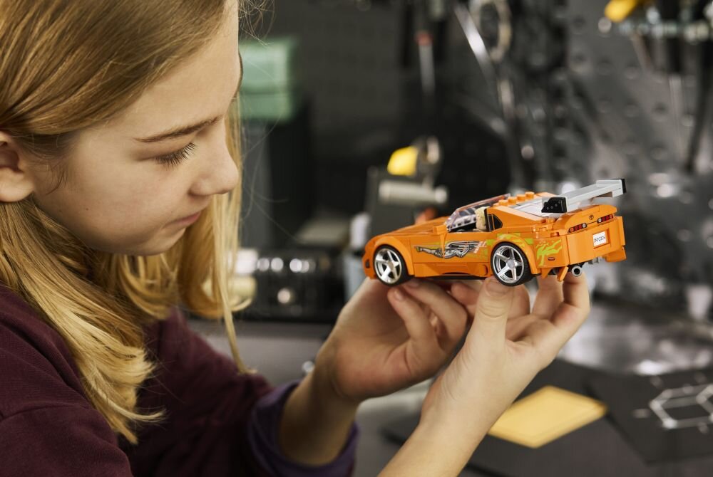 LEGO 77260 Speed Champions Szybcy i wściekli Toyota Supra MK4 minifigurka Brian OConnor samochód sportowy