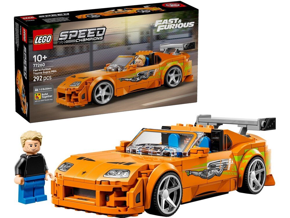 LEGO 77260 Speed Champions Szybcy i wściekli Toyota Supra MK4 Zestaw