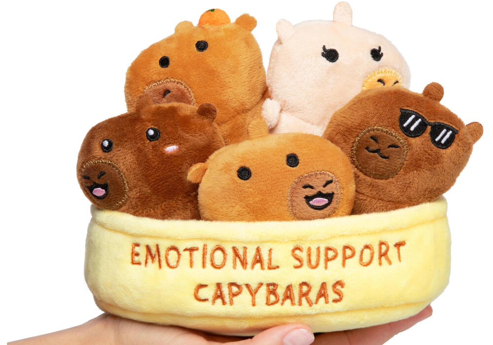 Maskotka JUST PLAY 98614 Emotional Support Kapibary na poprawę humoru 98614-EU0-1B006HT0RL
