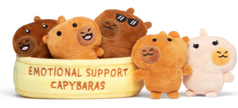Maskotka JUST PLAY 98614 Emotional Support Kapibary na poprawę humoru 98614-EU0-1B006HT0RL