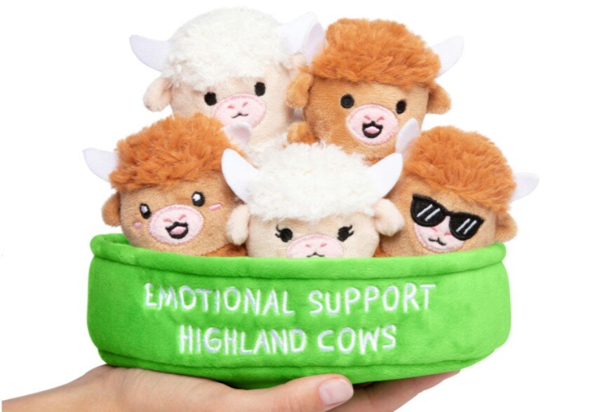 Maskotka JUST PLAY Emotional Support Krówki 98615-EU0-1B006HT0RL