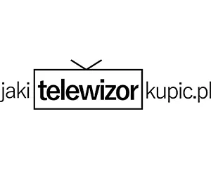 Logo z napisem \'jaki telewizor kupic.pl\', gdzie słowo \'telewizor\' jest umieszczone w prostokącie przypominającym ekran telewizora z anteną na górze.