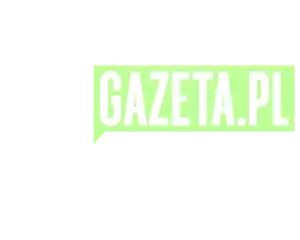 Logo z napisem \'GAZETA.PL\' na jasnym zielonym tle.