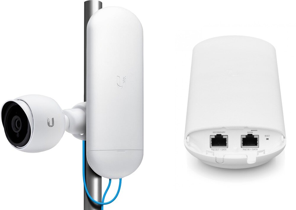 Punkt dostępu UBIQUITI NanoStation NS-5AC dwa porty Ethernet zasilanie PoE
